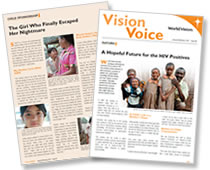 Vision Voice – World Vision's bi-monthly newsletter